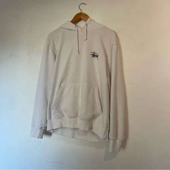 Stussy White Hoodie - Picture 3 of 8